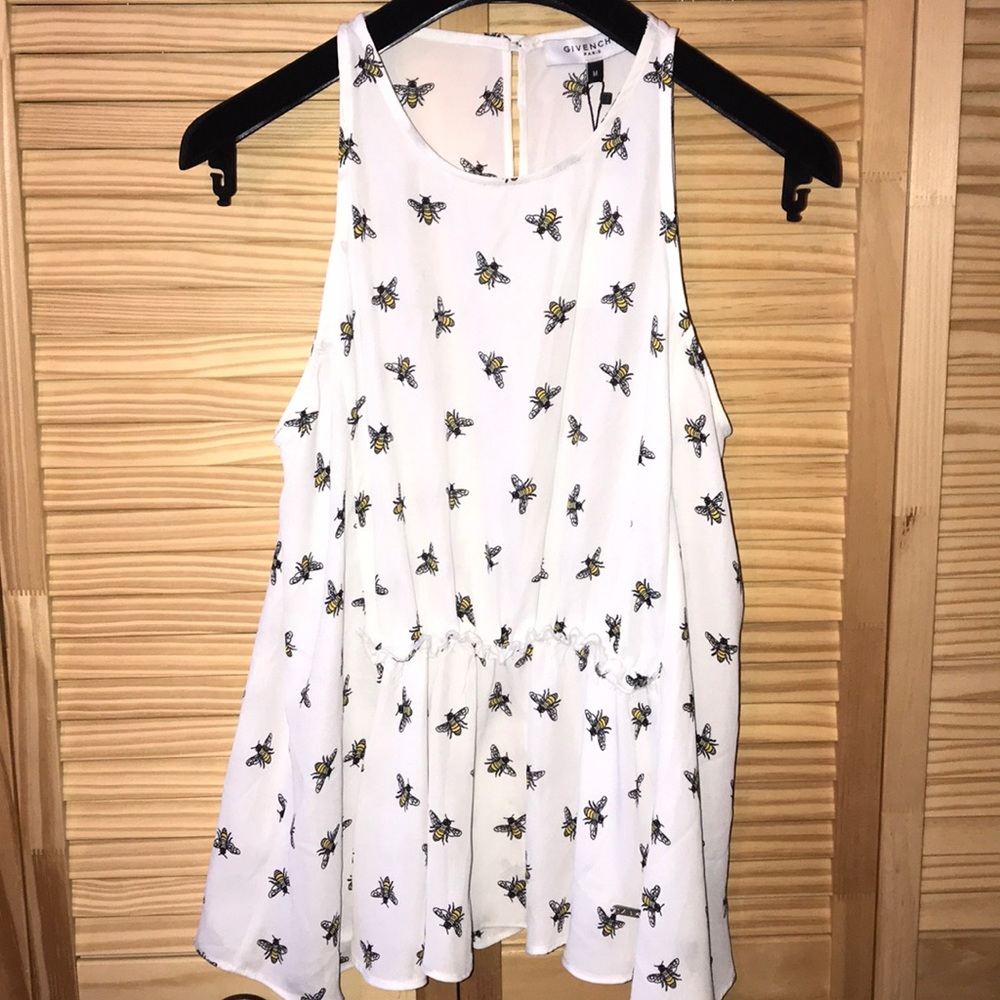 Givency Flowy Bees Top